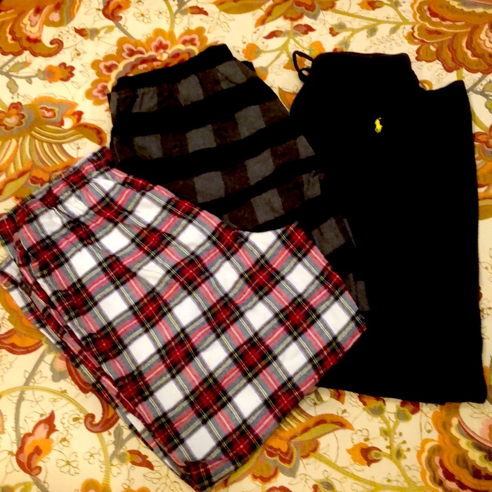 Pajama Pants 3 Pair Bundle